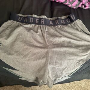 Under Armour Charcoal HeatGear Shorts